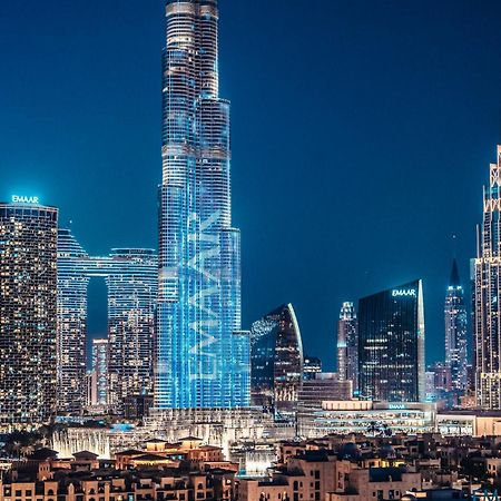 Elite Royal Apartment - Panoramic Full Burj Khalifa, Fountain & Skyline View - Baron Dubai Bagian luar foto