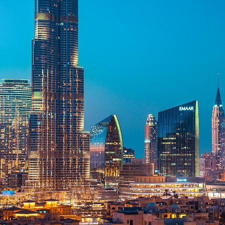 Elite Royal Apartment - Panoramic Full Burj Khalifa, Fountain & Skyline View - Baron Dubai Bagian luar foto