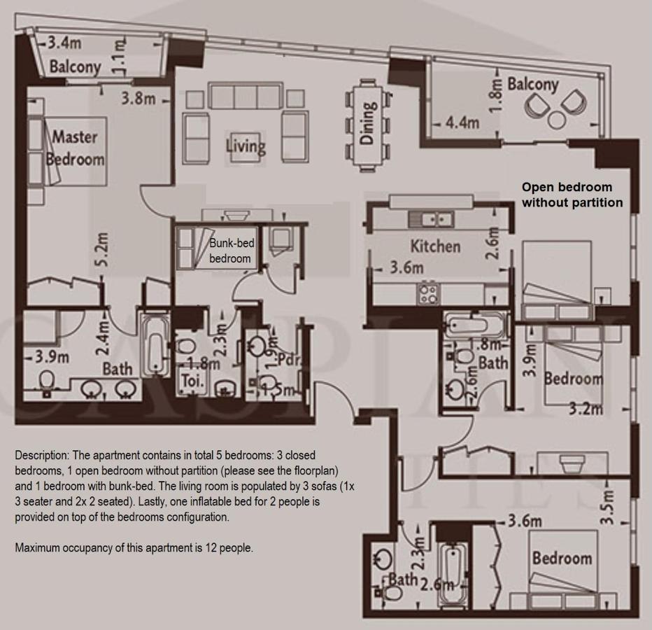Elite Royal Apartment - Panoramic Full Burj Khalifa, Fountain & Skyline View - Baron Dubai Bagian luar foto